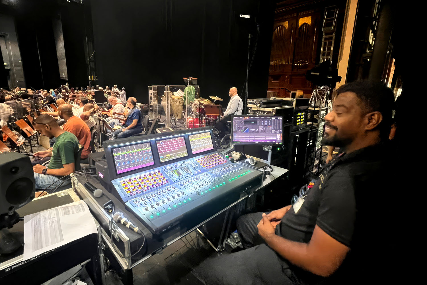Live Sound Mixing at the Console