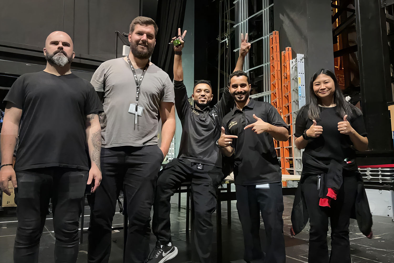 Some of the S&B team!