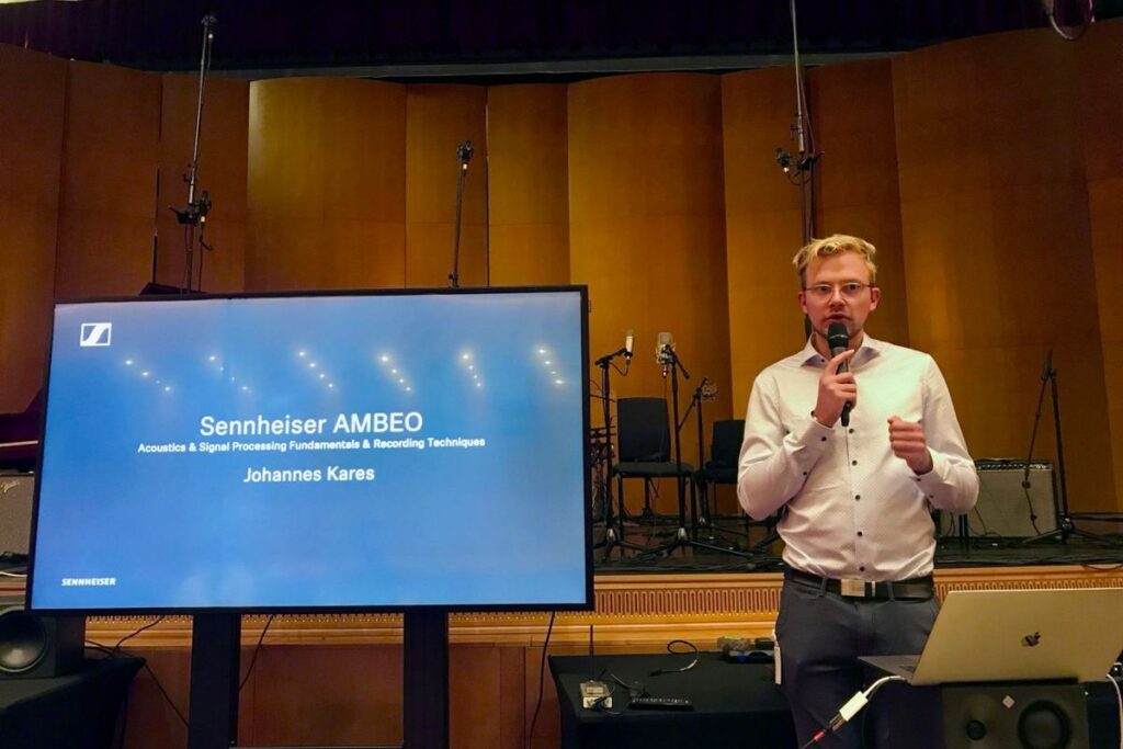 Sennheiser AMBEO seminar at ROHM