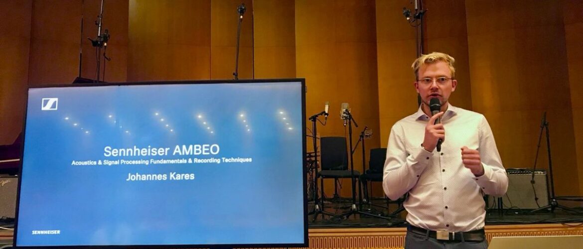 Sennheiser AMBEO seminar at ROHM
