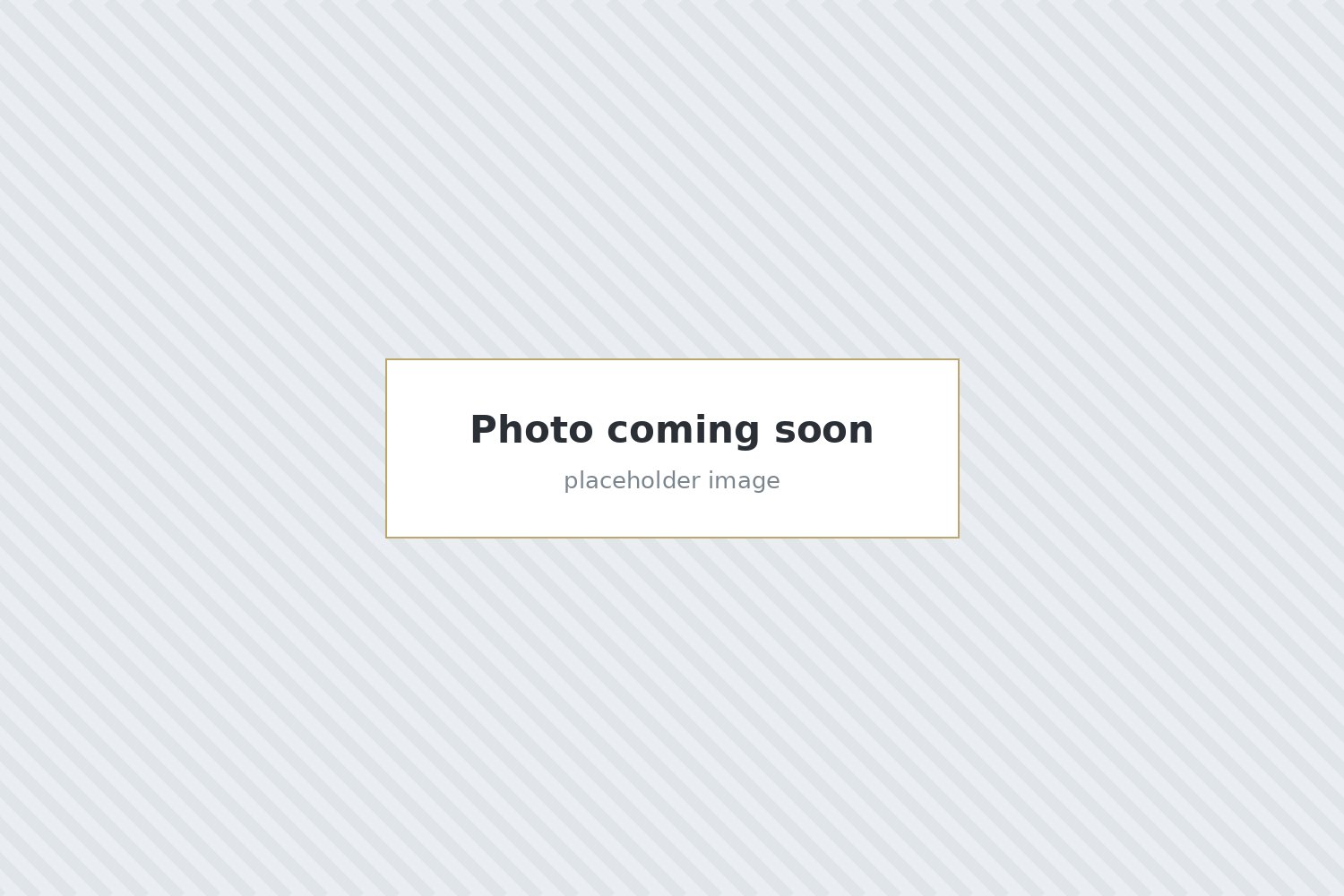 Placeholder photo — coming soon