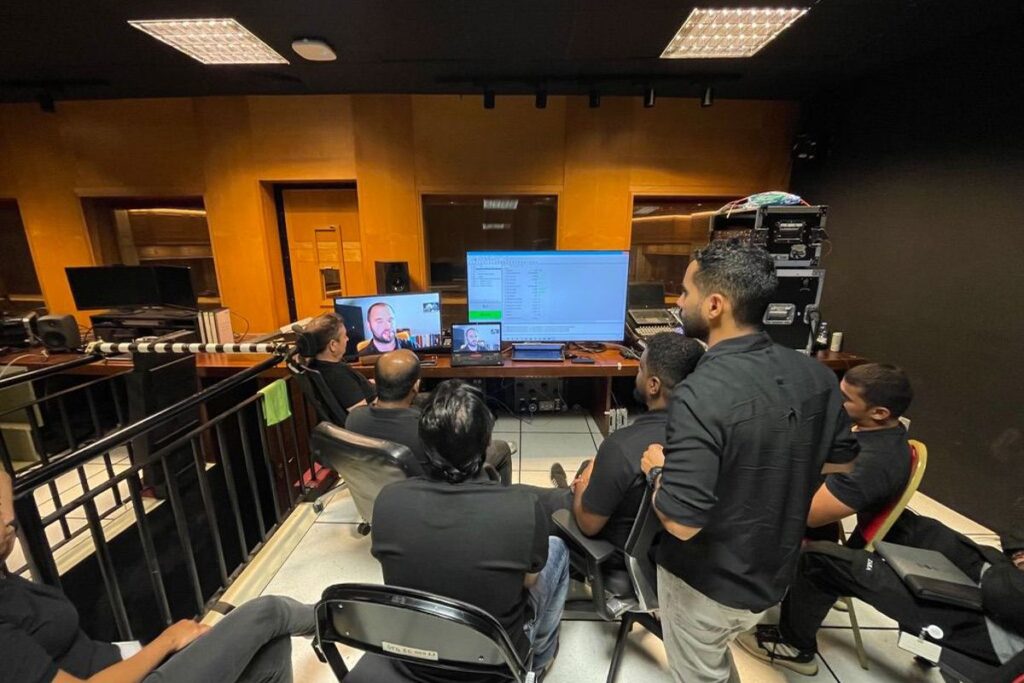 Optocore training in the ROHM control room