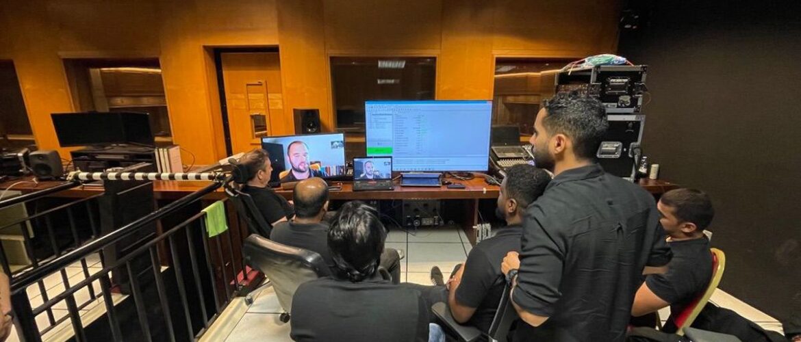 Optocore training in the ROHM control room